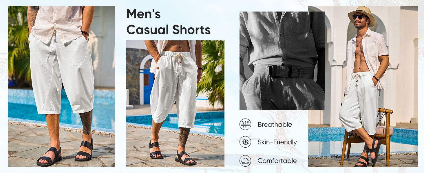 linen pants men